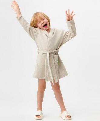 Халат детский 123BBBB95010200, белый, 110