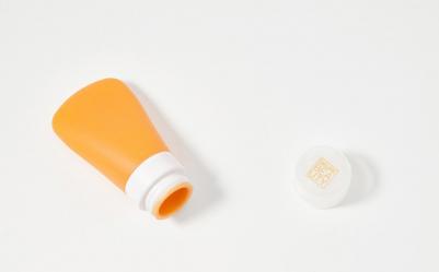 Дорожная баночка для путешествий, с присоской, цвет: оранжевый, 60 мл – фото 4