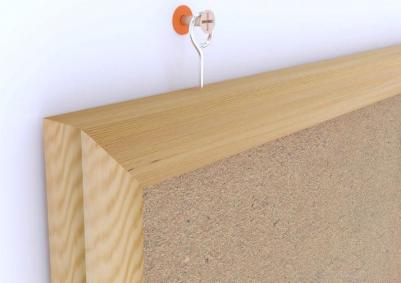 Доска 45х60 см HDF деревянная рама – фото 4