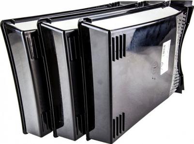 Лоток для бумаг горизонтальный черный – фото 6