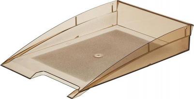 Лоток для бумаг горизонтальный City тонированный коричневый – фото 6