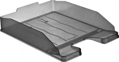 Лоток для бумаг горизонтальный "Эксперт", серый