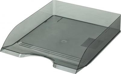 Лоток горизонтальный для бумаг "Дельта", А4, тонированный голубой, ЛТ654 – фото 19