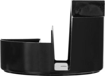 Подставка-органайзер "Профи", 130х130х90 мм, 6 отделений, черная, ОР01 – фото 10