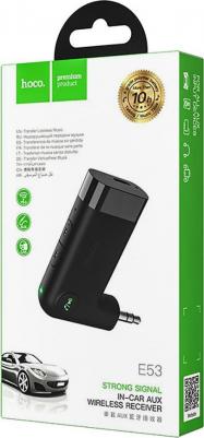 Беспроводной приемник E53 Dawn sound in-car AUX wireless receiver Черный – фото 3