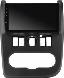 Переходная рамка для LADA Largus 12-21 BLACK, 9" – фото 1