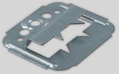 Крепеж для вагонки 3 мм, под шуруп, для потолка и стен 50 шт. S9 3134 3 – фото 1