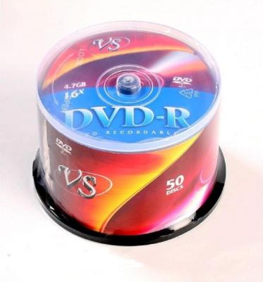 Диски DVD-R 16x 4.7Gb CakeBox 50шт VSDVDRCB5001/62036 – фото 2