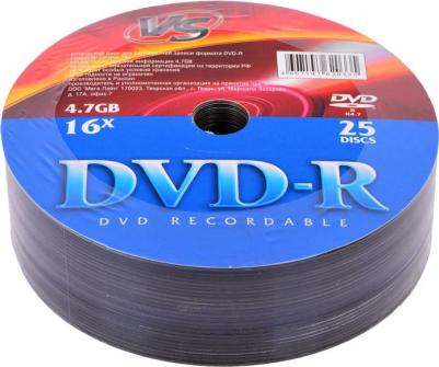 Диски DVD-R 16x 4.7Gb CakeBox 50шт VSDVDRCB5001/62036 – фото 4