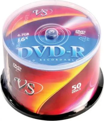Диски DVD-R 16x 4.7Gb CakeBox 50шт VSDVDRCB5001/62036 – фото 8