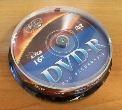 Диски DVD-R 16x 4.7Gb CakeBox 50шт VSDVDRCB5001/62036