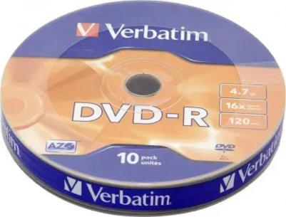 Диск DVD-R 4.7Gb 16x bulk (10шт) (43729) – фото 13
