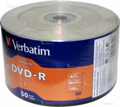 Диски DVD-R 4,7GB 16x Shrink/50 DataLife