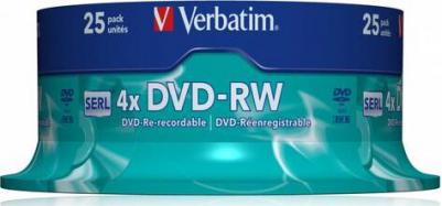 Диски DVD-RW 4x 4.7Gb SlimCase 5шт 43563 – фото 3
