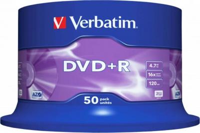 Оптический диск DVD+R диск 4,7Gb 16x 50шт. CakeBox (43550) – фото 2