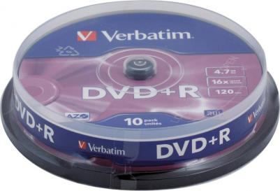 Оптический диск DVD+R диск 4,7Gb 16x 50шт. CakeBox (43550) – фото 4
