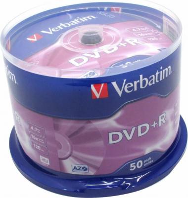 Оптический диск DVD+R диск 4,7Gb 16x 50шт. CakeBox (43550) – фото 8