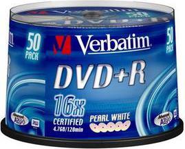 Оптический диск DVD+R диск 4,7Gb 16x 50шт. CakeBox (43550) – фото 12
