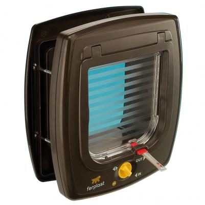 Дверь Swing 7SET коричневая для кошек и собак – фото 2