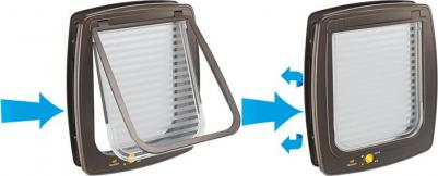 Двери SWING 11 TUNNEL 31х38,4см коричн – фото 5