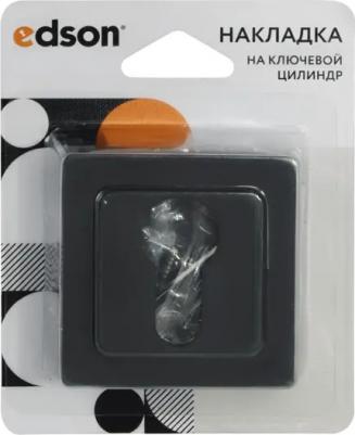 Накладка на цилиндр EDS-SC-Q2 ?51 мм цвет черный – фото 3
