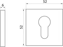 Накладка на цилиндр серия SLIM 4630105163278 – фото 4