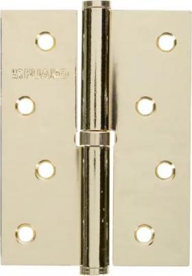 Петля съемная 413/BL-4 100х75х2,5 РВ латунь, правая