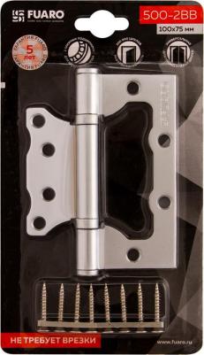 Петля универсальная без врезки 500-2BB/BL 100x2,5 PC блистер – фото 9