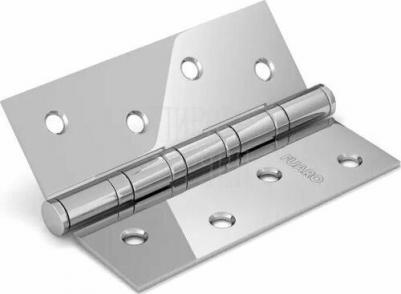 Петля универсальная U1004BB-PC/BL 100х75х2.5 мм сталь цвет перламутровый хром – фото 6