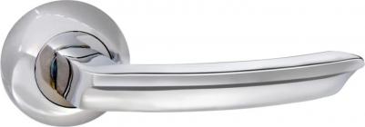 Ручка раздельная SIGMA JR CP-8 хром квадрат 140мм /43179/