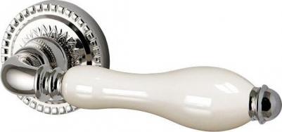 Ручка раздельная Silvia CL1 SILVER-925 LWP-109 Серебро 925 беж фарфор 33773