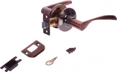 Ручка-защёлка 8023-05-AC, без запирания, сталь, цвет старая медь 4603869110154 – фото 4