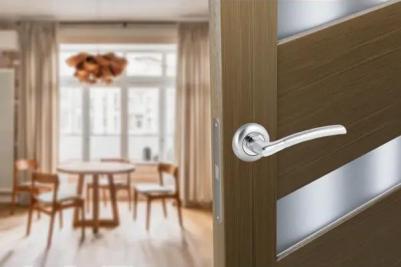 Дверная ручка EDS-15-Z01 без запирания алюминий гальваническое покрытие цвет хром/матовый хром – фото 7