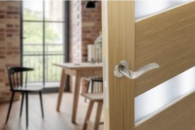 Дверные ручки EDS-111H-R2, цвет никель – фото 1