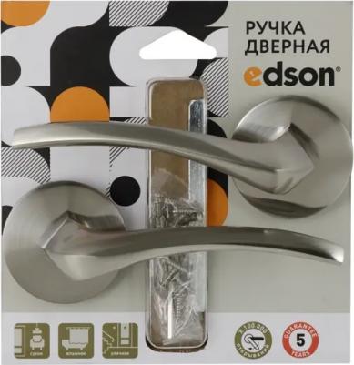 Дверные ручки EDS-111H-R2, цвет никель – фото 5