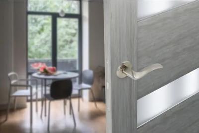 Дверные ручки EDS-111H-R2, цвет никель – фото 6