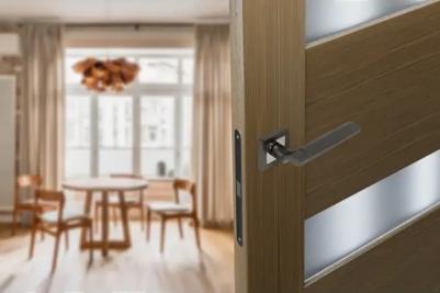 Дверные ручки EDS-114H-Q1, цвет графит – фото 9