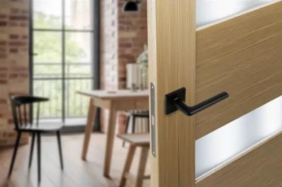 Дверные ручки EDS-123H-Q2, цвет черный 4610144725378 – фото 3