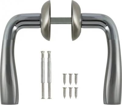 Дверные ручки EDS-201H-R1, цвет никель – фото 3