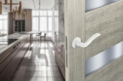 Дверные ручки EDS-40H-R2, цвет белый – фото 4