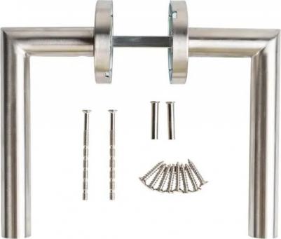 Дверные ручки EDS-6335 без запирания цвет никель – фото 3