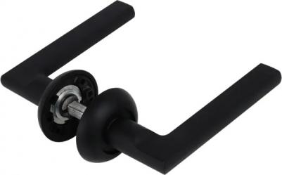 Дверные ручки EDS-76H-R1, цвет черный 4610144724791