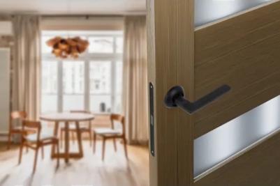 Дверные ручки EDS-76H-R1, цвет черный 4610144724791 – фото 6