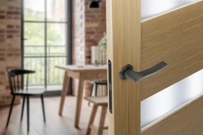 Дверные ручки EDS-89H-R2, цвет графит – фото 4