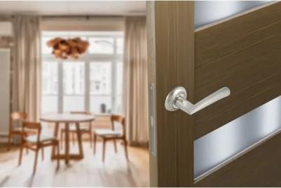 Дверные ручки EDS-9H-R1, цвет никель – фото 1