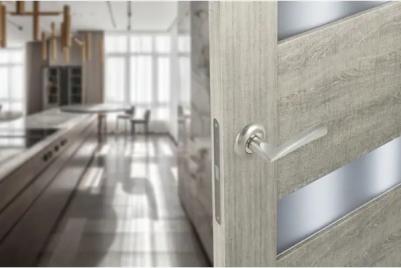 Дверные ручки EDS-9H-R1, цвет никель – фото 3