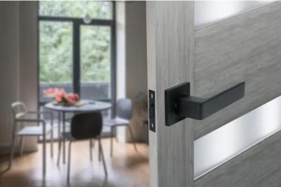 Дверные ручки P10Q2, без запирания, цвет черный 4610144726351 – фото 6