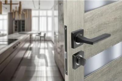 Дверные ручки WC15Q3, с запиранием, цвет графит 4610144726467 – фото 5