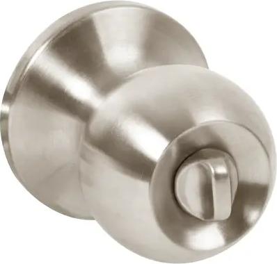 Ручка-кноб 6073, фиксатор, цвет никель – фото 5