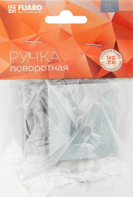 Фиксатор BK6 квадратная розетка (сатинированный хром) – фото 2